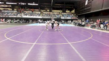 140 lbs Semifinal - Ryah Bristol, Newton HS vs Kiana Berryman, Pittsburg HS