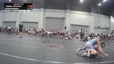 110 lbs Quarterfinal - Gabriel Gustafson, Top Rank vs Jackson Bowman, Woodland Wrestling