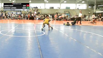 106 lbs Rr Rnd 2 - Angelo Boni, Quest School Of Wrestling Gold - HSB vs Anthony Lopera, Triumph Maize - HSB