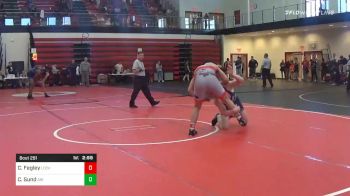 184 lbs Consolation - Colin Fegley, Lock Haven vs Cal Sund, Air Force Prep