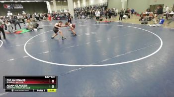 113 lbs Cons. Round 6 - Adam Glauser, Richmond Wrestling Club vs Dylan Knaus, ISI Wrestling Club