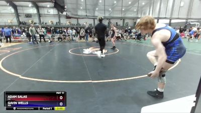 150 lbs Quarterfinal - Adam Salas, CA vs Gavin Wells, WA