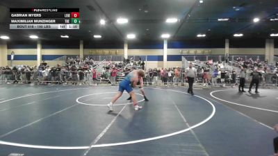 190 lbs Round Of 32 - Gabrian Myers, Legends Of Gold LV vs Maximilian Munzinger, The 300