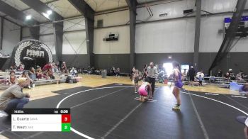 145 lbs Consolation - Luna Duarte, Damaged Ear WC vs Tatum West, Lake Stevens WC