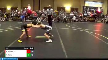 75 lbs Round 1 (6 Team) - Kai Weiss, Ares Red vs Ashton Allfree, The Untouchables Purple