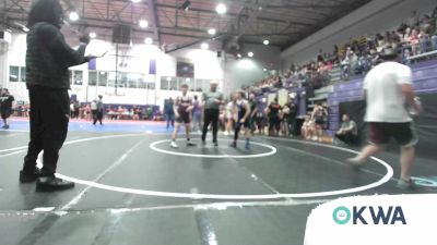 100 lbs Rr Rnd 2 - Sam Satterfield, Tulsa Blue T Panthers vs Nodey Hollan, Warhorse Wrestling Club