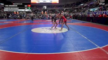 1-5A 100 Quarterfinal - Nya Johannson, Weaver vs Kamryn Buchanan, Alexandria HS