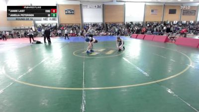 138 lbs Round Of 16 - Jamie Last, Framingham vs Amelia Petersen, Haddam-Killingworth