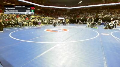 110 Class 1 lbs Cons. Round 3 - Nyia Ross, STEAM Academy vs Ella Herndon, Kearney