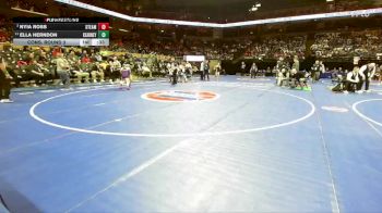 110 Class 1 lbs Cons. Round 3 - Nyia Ross, STEAM Academy vs Ella Herndon, Kearney