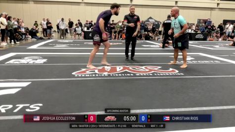 Joshua Eccleston vs Christian Rios 2025 ADCC Orlando Open/Youth Trials
