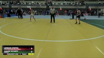 105 lbs 5th Place Match - Jameson Steffes, Sarbacker Wrestling Academy vs Parker McCarty, Osceola