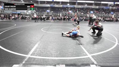 100 lbs Final - Colby Fields, Rogue Warrior Wrestling vs Reid Almeter, Alton Little Redbirds Wrestling Club