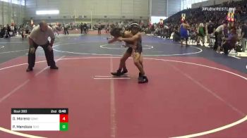 95 lbs Semifinal - Damian Moreno, Somerton vs Pedro Mendoza, Tuscon Cyclones