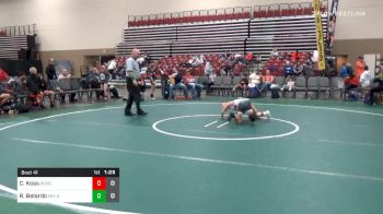 3rd Place - Colton Koss, Badgerway Black (WI) vs Roman Belardo, Team Minion Green (GA)