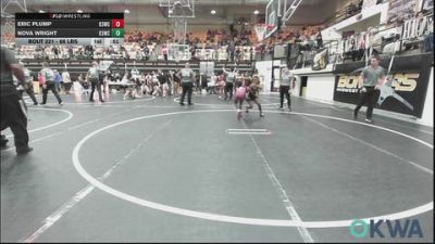66 lbs Rr Rnd 2 - Eric Plump, D3 Wrestling Cluib vs Nova Wright, D3 Wrestling Cluib