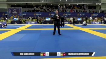 Maxmiliano Oliveira Campos vs Ivan Castillo Bravo 2025 European Jiu-Jitsu IBJJF Championship