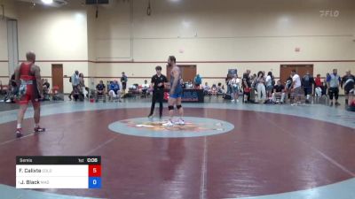 88 kg Semis - Frederic Calixte, Colorado vs Jeremy Black, Mad Cow Wrestling Club