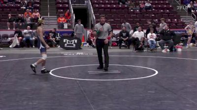121 lbs Round Of 16 - Keagan Oler, Cathedral Preparatory Sch vs Dominick Ferrizzi, Spring Ford