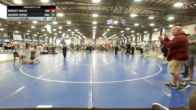 126 lbs Rr Rnd 3 - Justin Jones, 5forty Brawlers vs Gage Swank, Buffalo Valley Blue