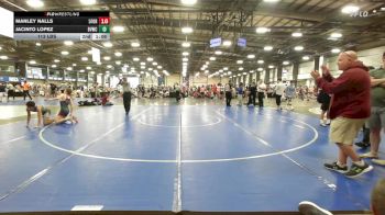 126 lbs Rr Rnd 3 - Justin Jones, 5forty Brawlers vs Gage Swank, Buffalo Valley Blue