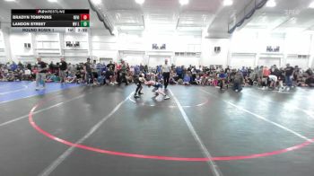 96 lbs Round Robin 1 - Bradyn Tompkins, Revival Orange-MS vs Landon Street, WV Lunatics-MS