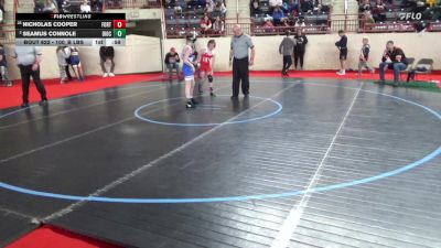 100_B lbs Round Of 16 - Nicholas Cooper, Fort Cherry vs Seamus Connole, Diocese Of Erie