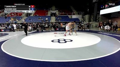285 lbs Cons. Sub-rd Of 16 - David Finch, OR vs Basheer Hadi, VA