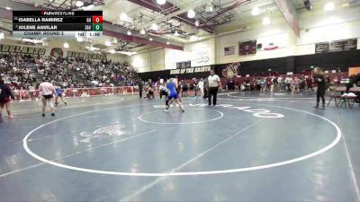 135 lbs Champ. Round 2 - Jolene Aguilar, Santa Ana Valley vs Isabella Ramirez, Granite Hills