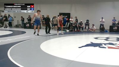86 kg Cons. Sub-rd Of 32 - Connor Bercume, Blair Wrestling vs Landon Hernandez, Westcliff
