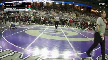 150 1A Semifinal - Asher Bacon, First Baptist (Naples) vs Mason O`dell, Mater Lakes Academy