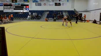 207 lbs Round 1 (4 Team) - Gracie Baker, Treasure Valley CC vs Mallory Lusco, Eastern Oregon University