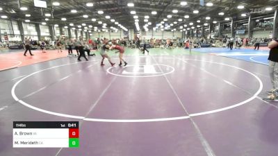 114 lbs Consi Of 16 #1 - Addysin Brown, VA vs Madeline Merideth, CA