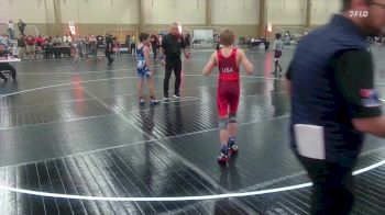 92 lbs Rr Rnd 2 - Luke Terrell, Tampa Bay Tigers Wrestling vs Gideon Stafford, Elite Athletic Club