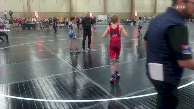 92 lbs Rr Rnd 2 - Luke Terrell, Tampa Bay Tigers Wrestling vs Gideon Stafford, Elite Athletic Club