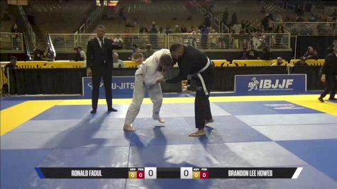 Brandon Lee Howes vs Ronald Fadul 2025 Pan Jiu Jitsu IBJJF Championship