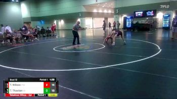 126 lbs Round 2 (16 Team) - Trevor Wilcox, Genoa Wrestling vs Troy Thaxton, Wakulla