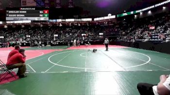 70 lbs Cons. Round 1 - Julius Sesma, PWCA vs Drexler Dobie, WKA2