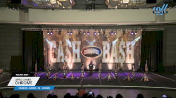 Apex Cheer - Chrome [2024 L1 Junior - D2 - Medium Day 1] 2024 Cheer Power Cash Bash Showdown Galveston