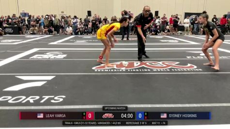 Leah Varga vs Sydney Hoskins 2025 ADCC Orlando Open/Youth Trials