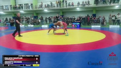 60kg Cons. Round 5 - Malachi Shuffler, Wetaskiwin WC vs Kenneth Dickson, Riverdale WC