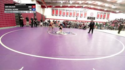 180 lbs Quarterfinals (8 Team) - Gen Deleon, Mt. San Antonio College vs Krystal Ocken, Santa Rosa College