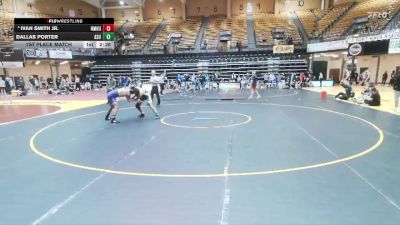 165 lbs 1st Place Match - Ivan Smith Jr., New Mexico Highlands vs Dallas Porter, Adams State