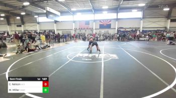 150 lbs Semifinal - Cameron Nelson, Ultimate WC vs Mason Miller, Chargers WC