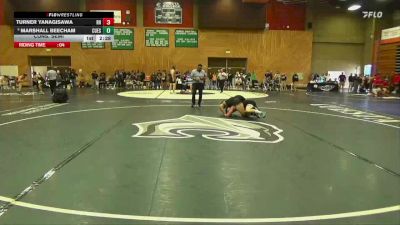 165 lbs Cons. Semi - Turner Yanagisawa, Rio Hondo College vs Marshall Beecham, Cuesta