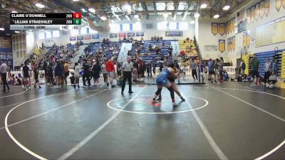 140 lbs Cons. Semi - Lillian Straessley, Viera Hammers vs Claire O`Donnell, Unattached