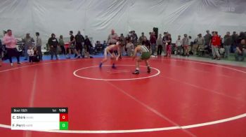 115 lbs Quarterfinal - Ethan Shirk, Mercersburg vs Franco Perri, Harrisburg