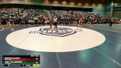 135 lbs Cons. Round 5 - Ashton Elliott, Coronado vs Emily Villagomez, La Grande