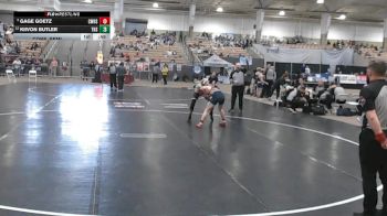 A 132 lbs Cons. Semi - Kiivon Butler, Tullahoma High School vs Gage Goetz, Creek Wood High School