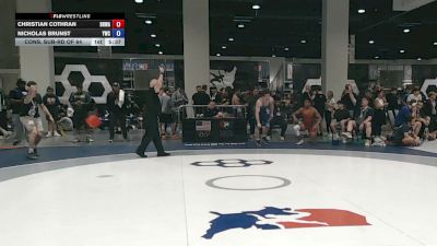 74 kg Cons. Sub-rd Of 64 - Christian Cothran, Black Hills Wrestling Academy vs Nicholas Brunst, Yellowjacket Wrestling Club